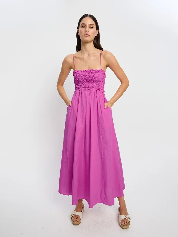 Oasis Maxi Dress - Magenta