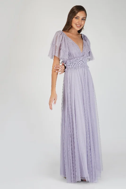 Shelby Lilac Maxi Dress