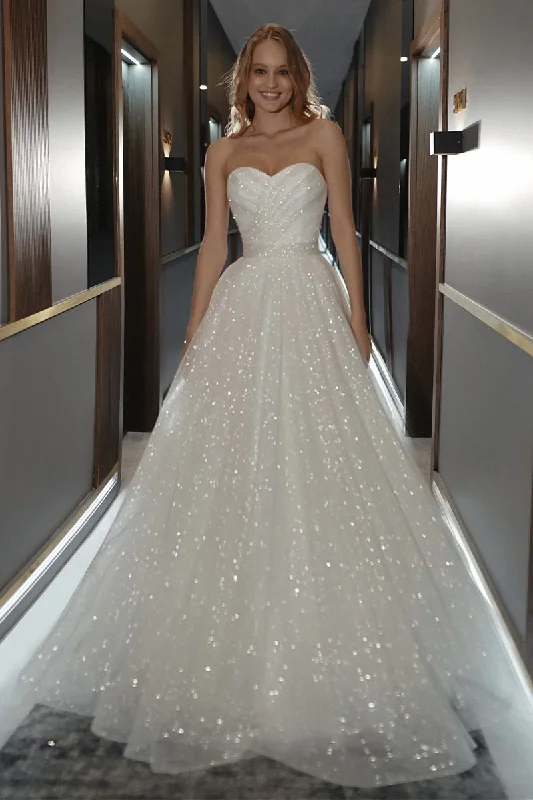 Sparkling Divinity Strapless Wedding Dress