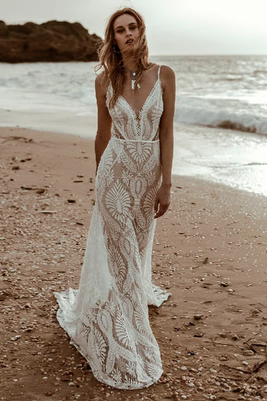 Willowby Bohemian Lace Wedding Dress