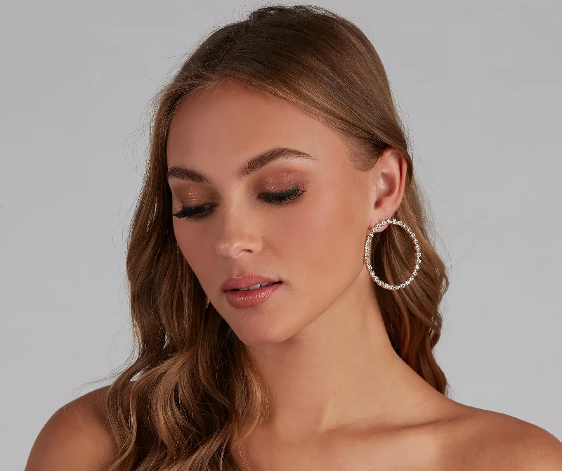 Elevate Rhine Hoop Earrings