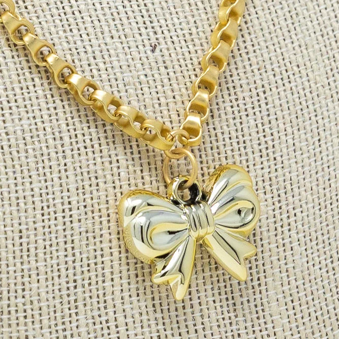 Fancy Girl Ribbon Necklace