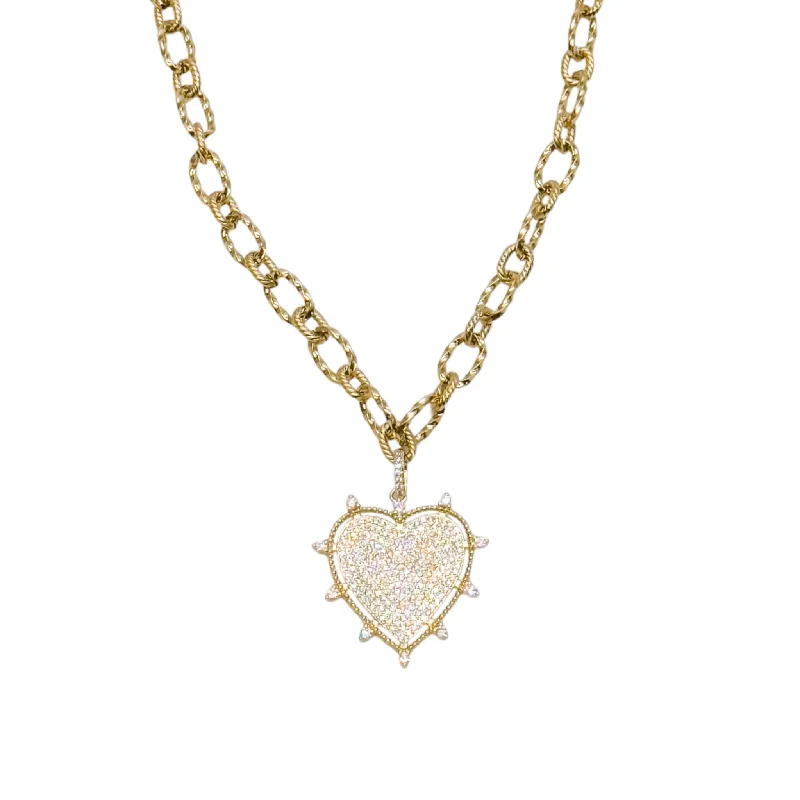 Glimmer Heart Necklace