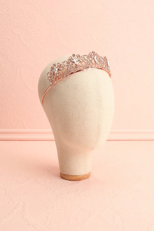 Reine du Nil Rosegold | Headpiece with Crystals