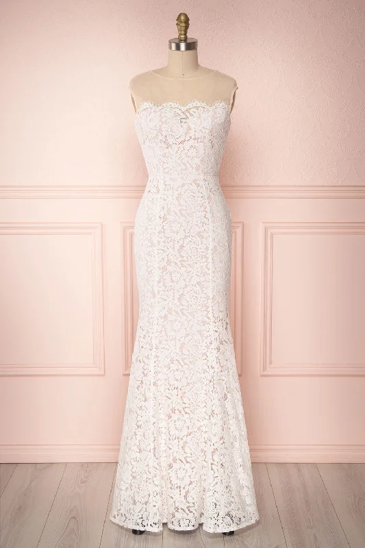 Sahara | White Lace Bridal Dress